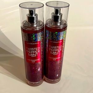 Bath & Body Works
Brand New
Twisted Peppermint
Fine Fragrance Mist
8 fl oz/236mL